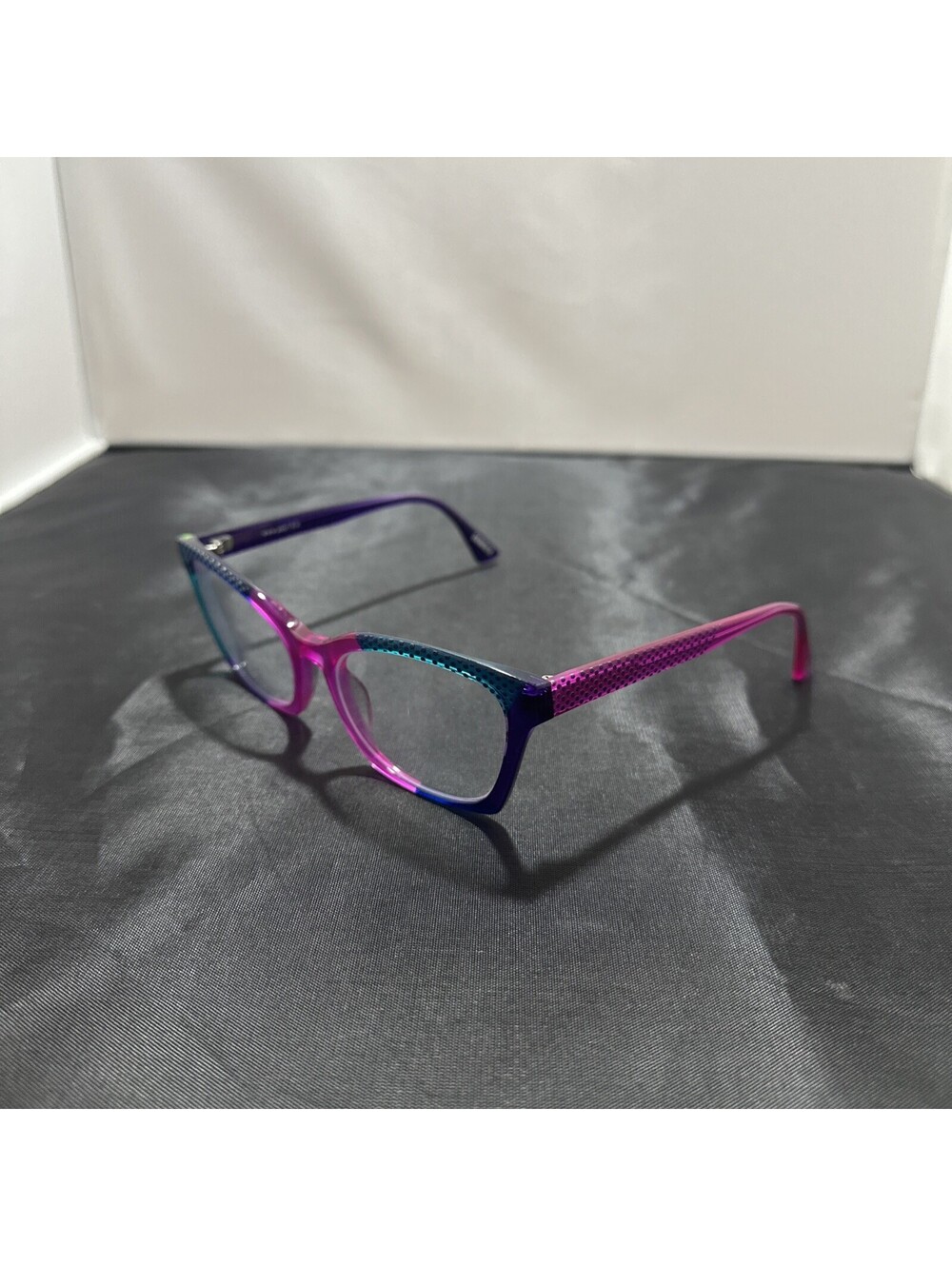Genesis Eyeglasses Frames Only Mod. Gv1581 Col. 2 Purple Blue 53-19-145 Italy